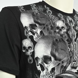 Alpen Madl T-Shirt Jewel Skull schwarz
